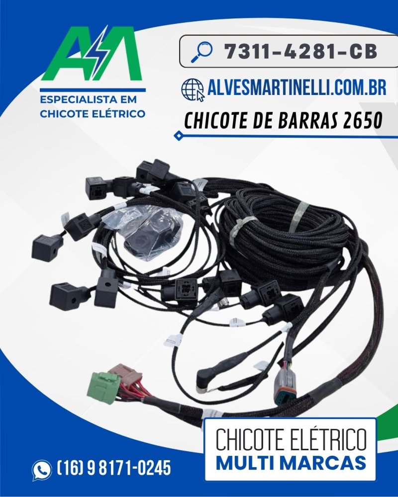 7311-4281-CB CHICOTE DE BARRAS 2650