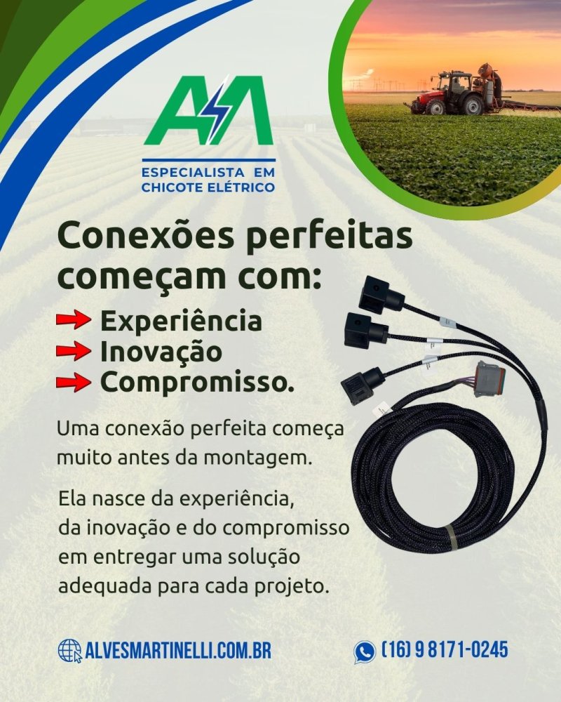 Conexões perfeitas começam com experiência, inovação e compromisso.
